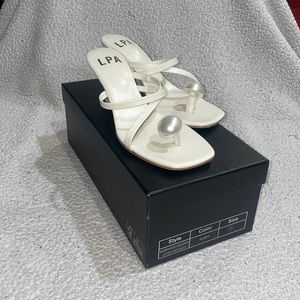 LPA “Murano” Wedge Color: Ivory Size:7